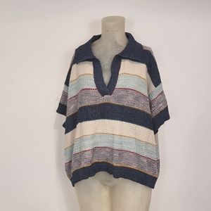 NWT daily affirmations by Anthropologie striped sweater